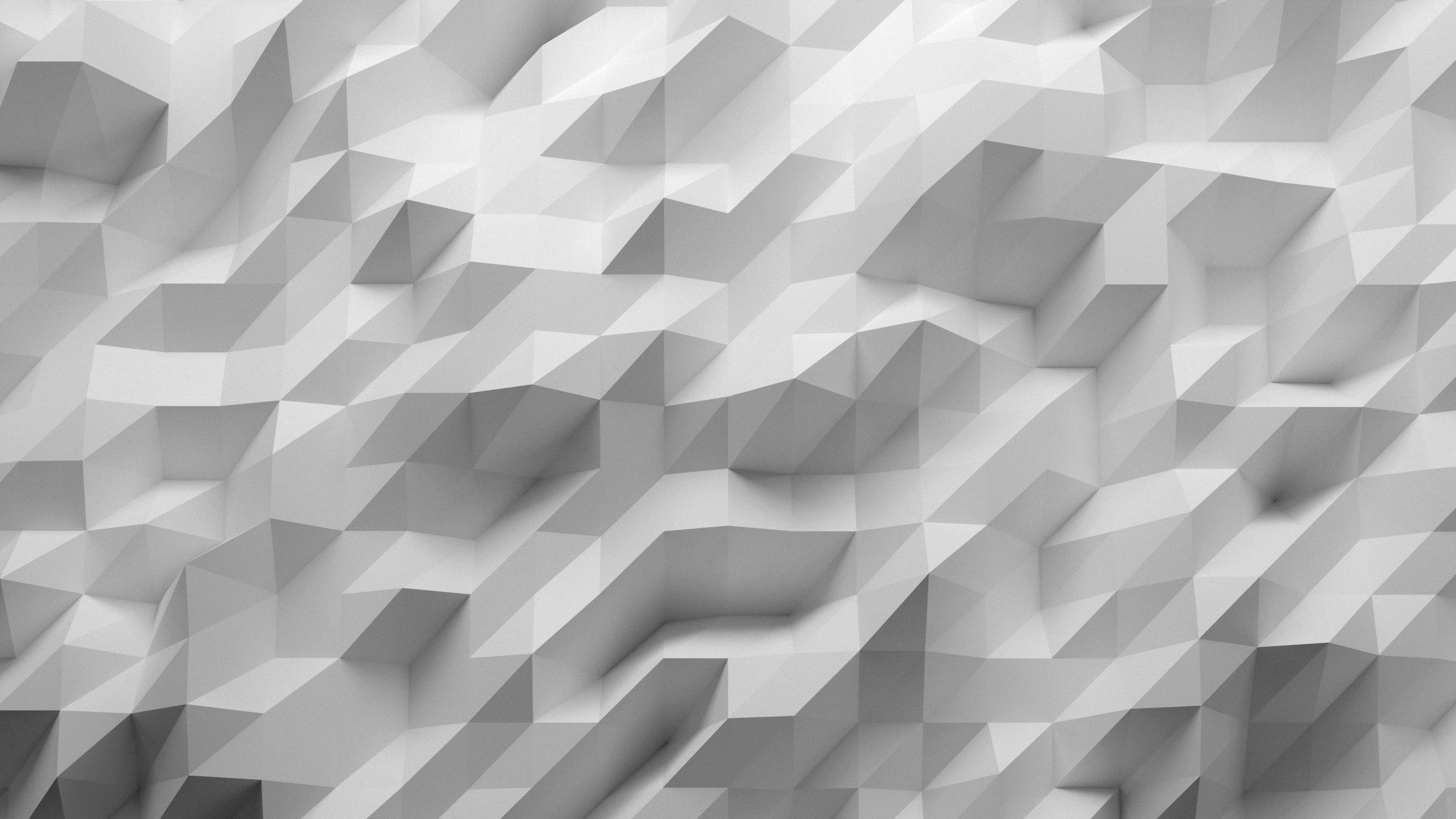 white geometric pattern