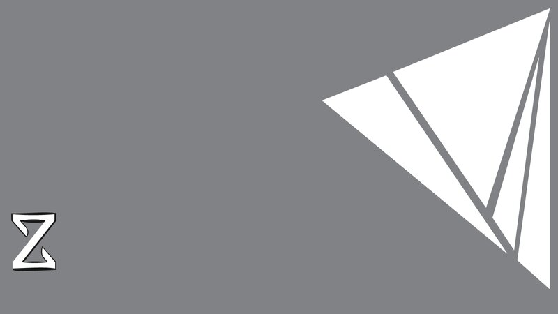 White Geometric Shapes — Gray