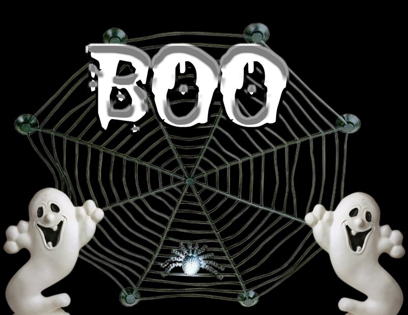 White Ghost Figures