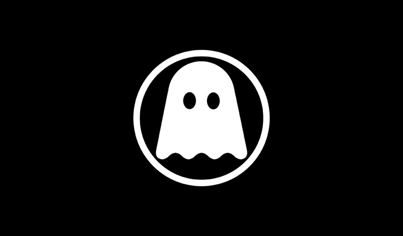 white ghost icon