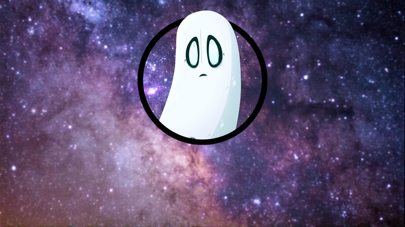 White Ghost in Circle