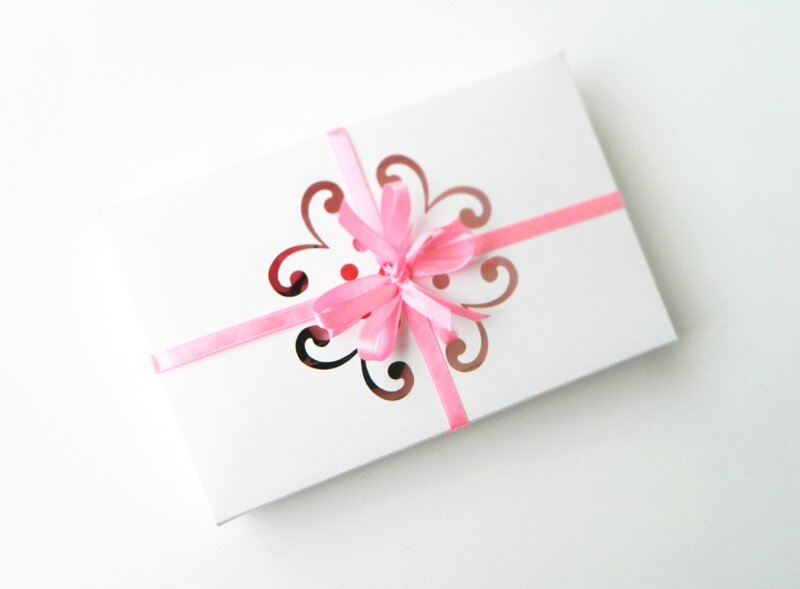 White Gift Box — Calm