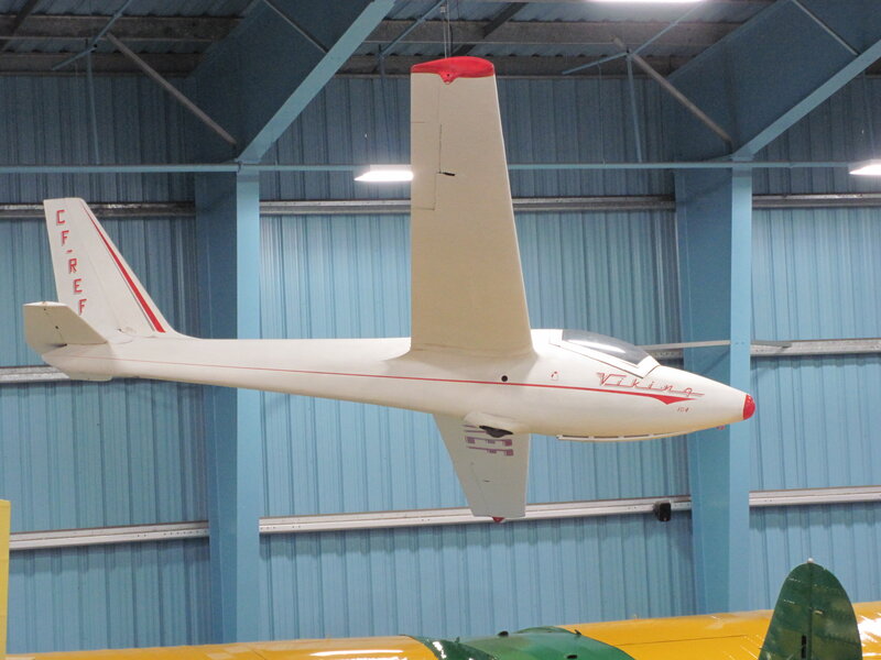White Glider Aircraft — Neutral