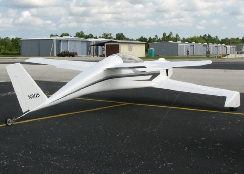 White Glider Aircraft