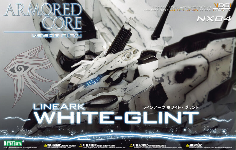 White-Glint model kit