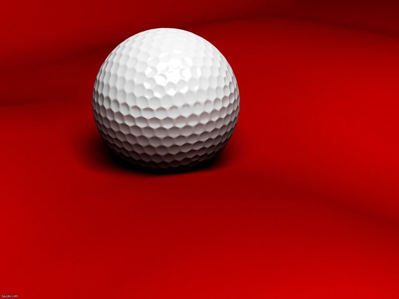 White Golf Ball