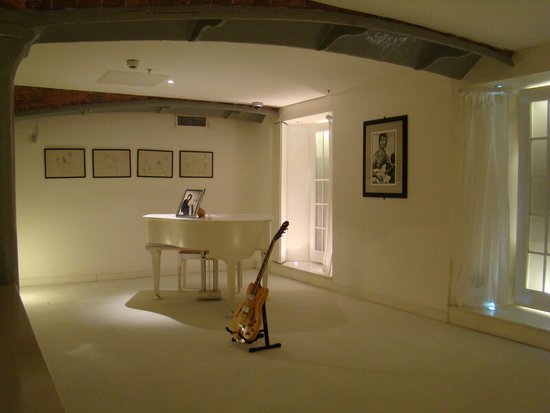 White Grand Piano
