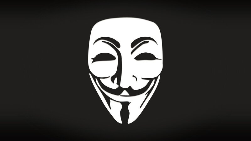 White Guy Mask — Black