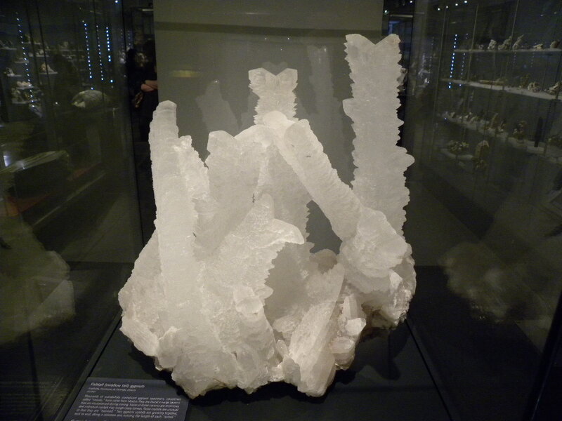 White Gypsum Crystals