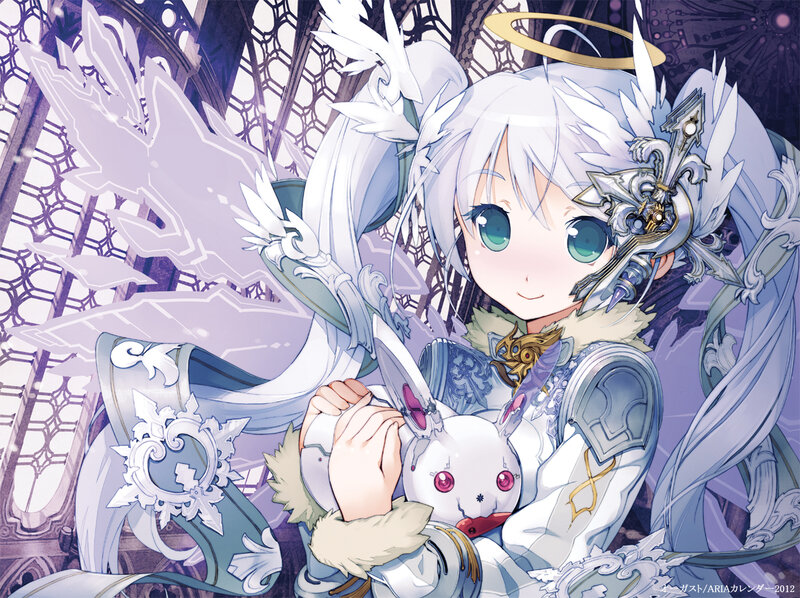 White-haired Angel Girl — White