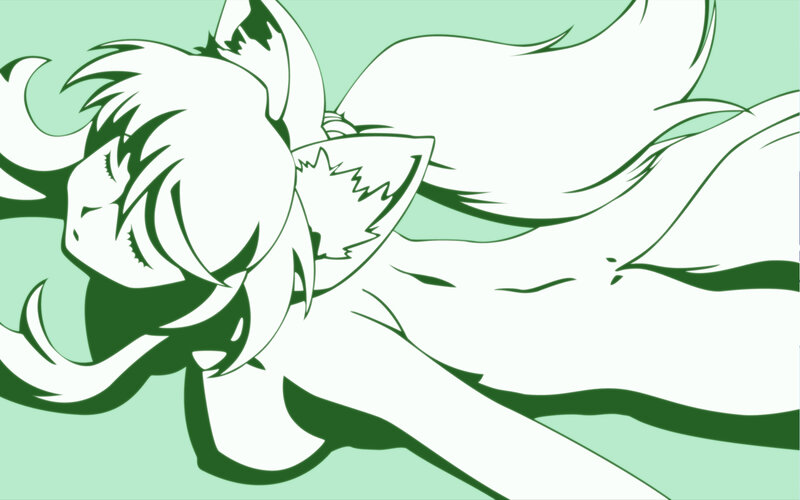 white-haired anime character
