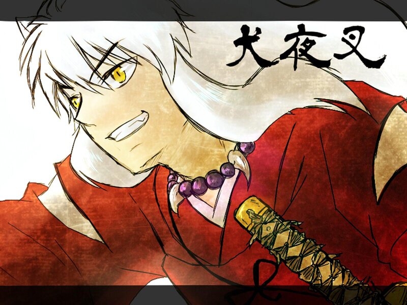 White-haired Anime Character — Red