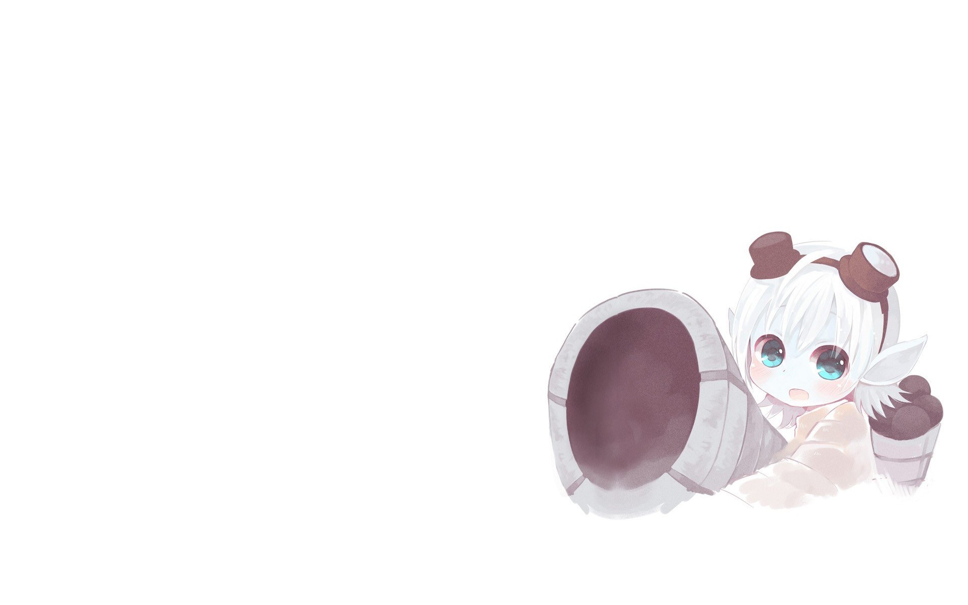 white-haired anime character with goggles