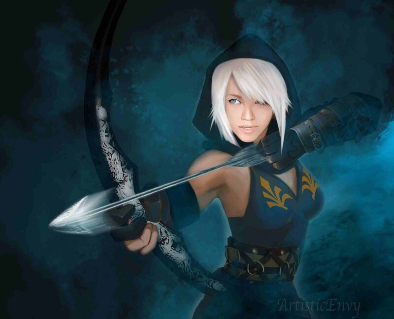 White-haired Archer