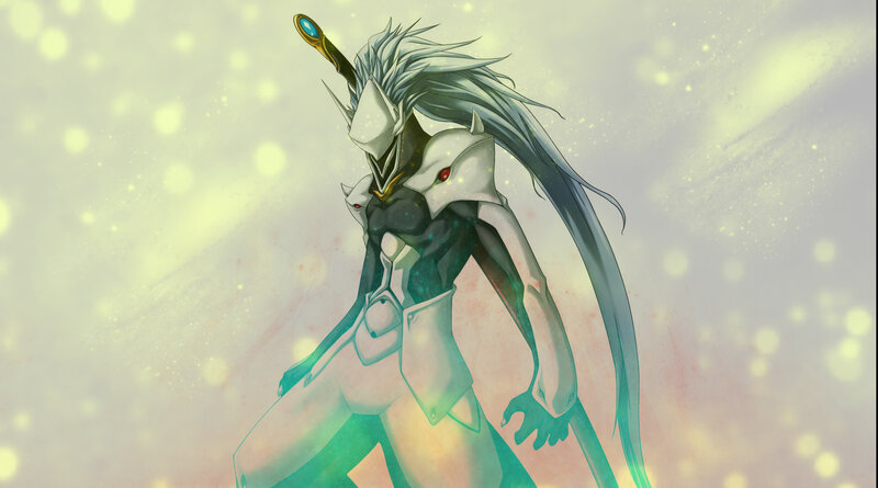 White-haired Armored Figure