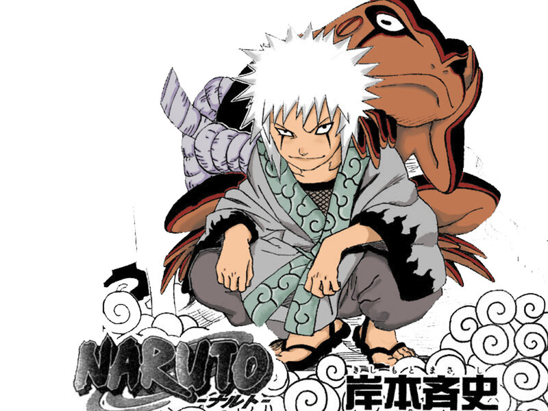 White-haired Boy with Toad