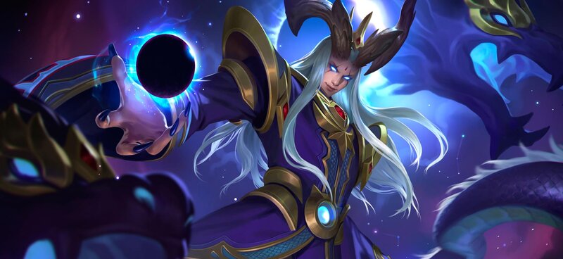 White-haired Character Casting Spell