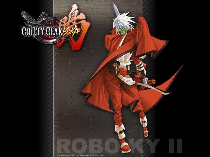 White-haired Character in Red Cloak