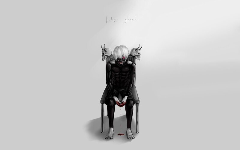 White-haired Figure on Chair