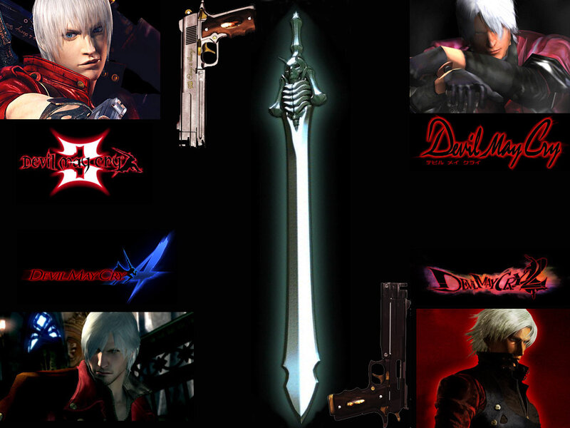 White-haired Male Character — Black