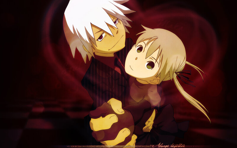 White-haired Man Holding Girl