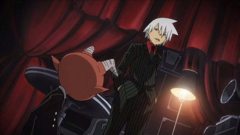 White-haired Man in Suit