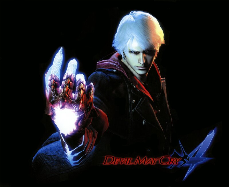 White-haired Man with Glowing Hand — Black