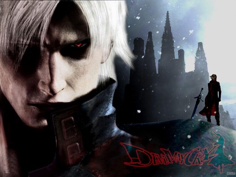 White-haired Man with Red Eyes — Black