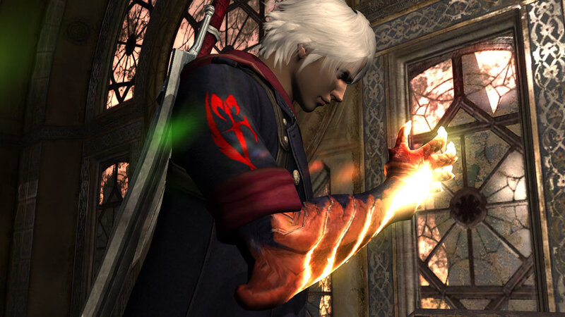 White-haired Man with Sword