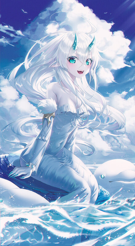 White-haired Mermaid