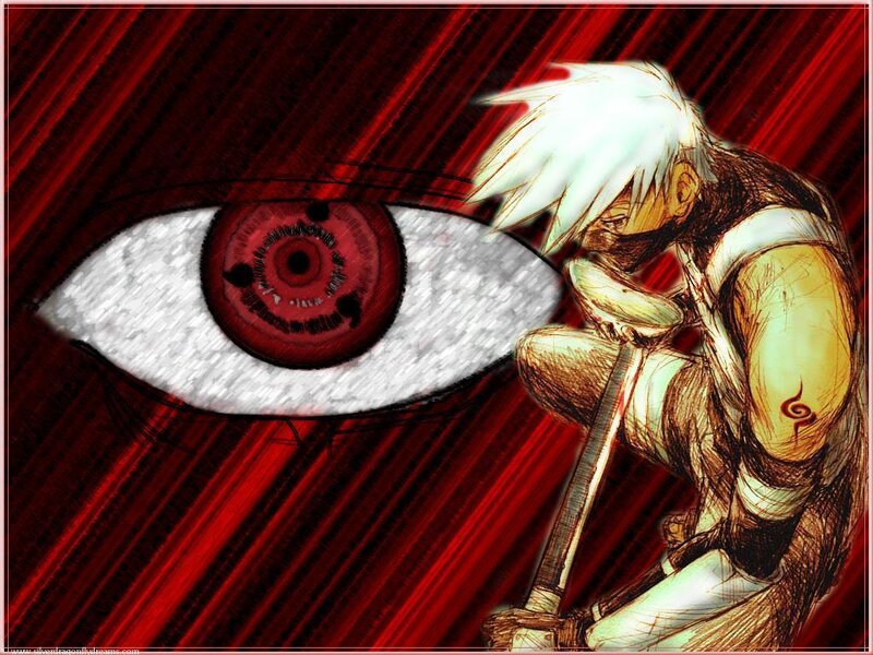 White-haired Ninja Character