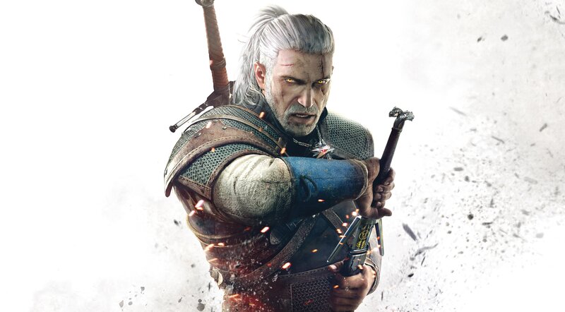 White-haired Warrior — Gray, Intense