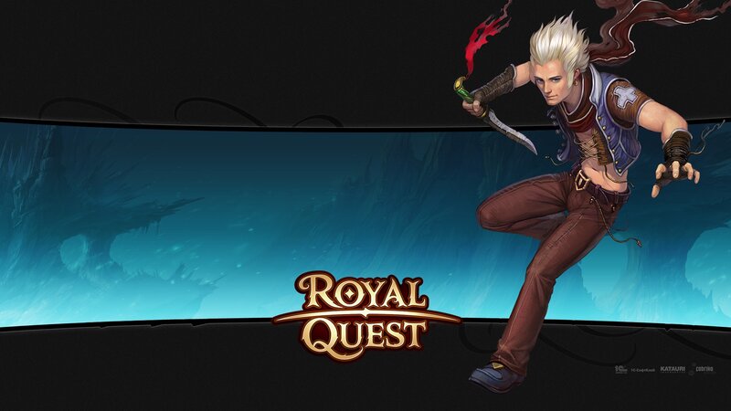 White-haired Warrior with Knife