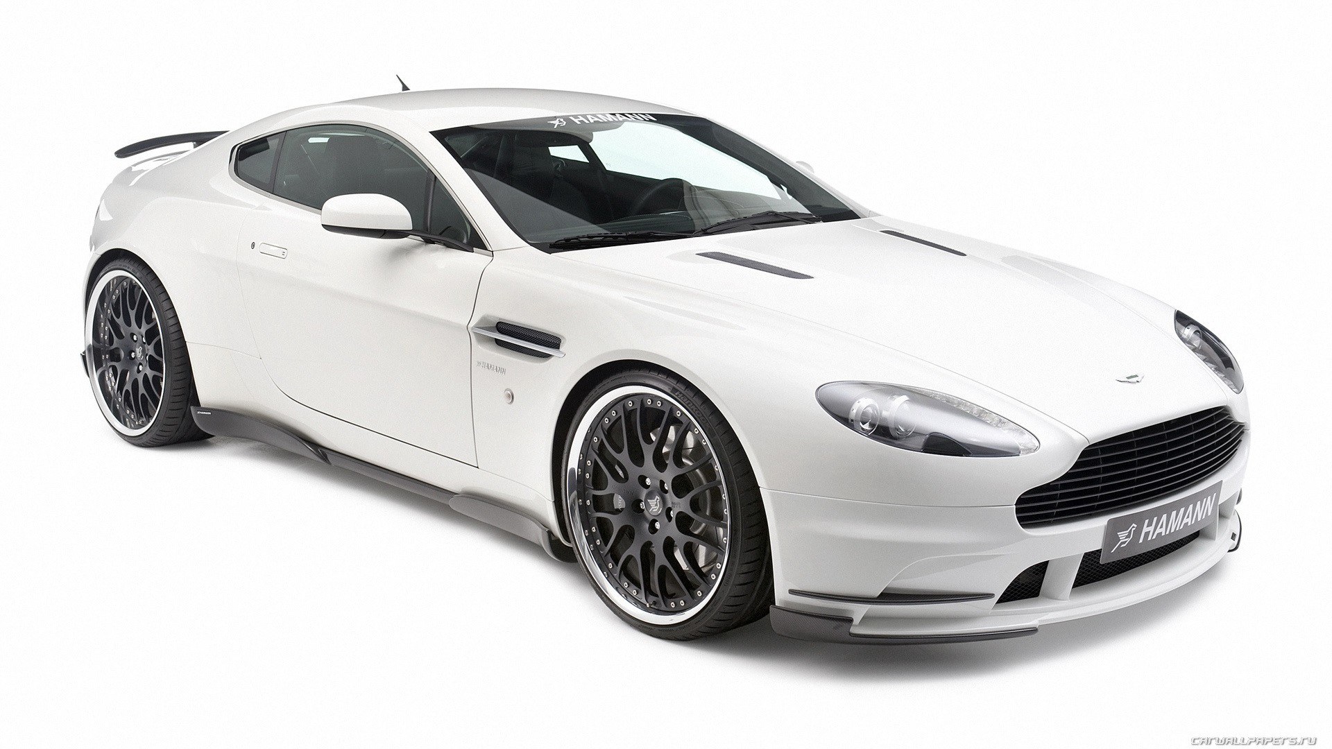white hamann aston martin