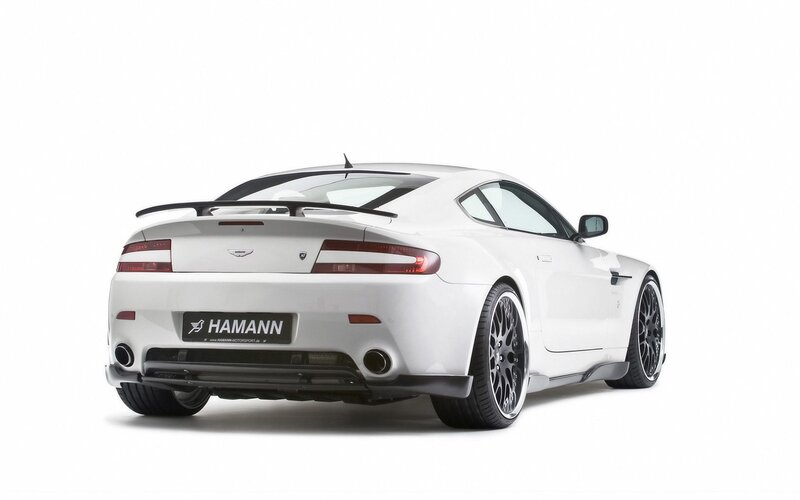 white hamann aston martin