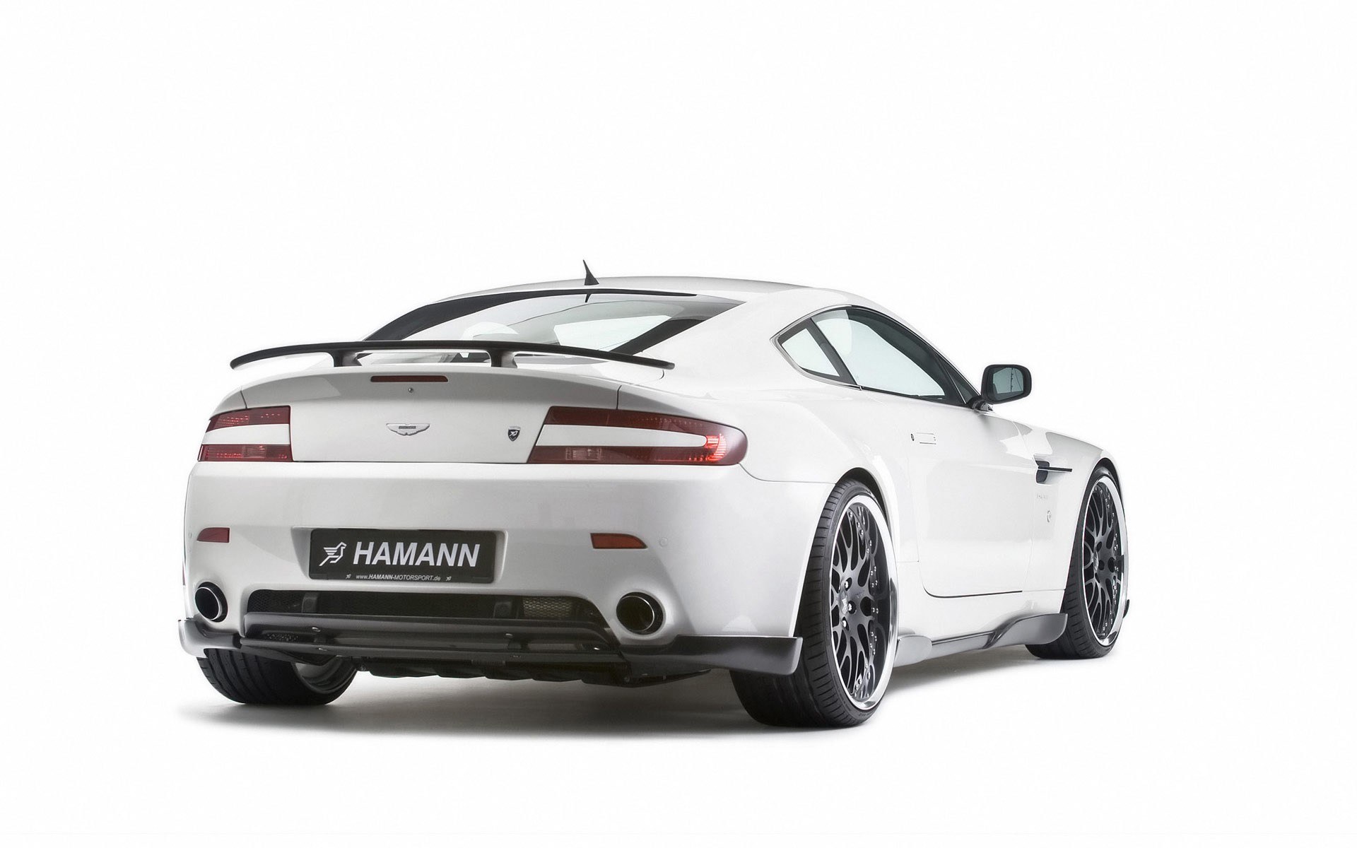 white hamann aston martin