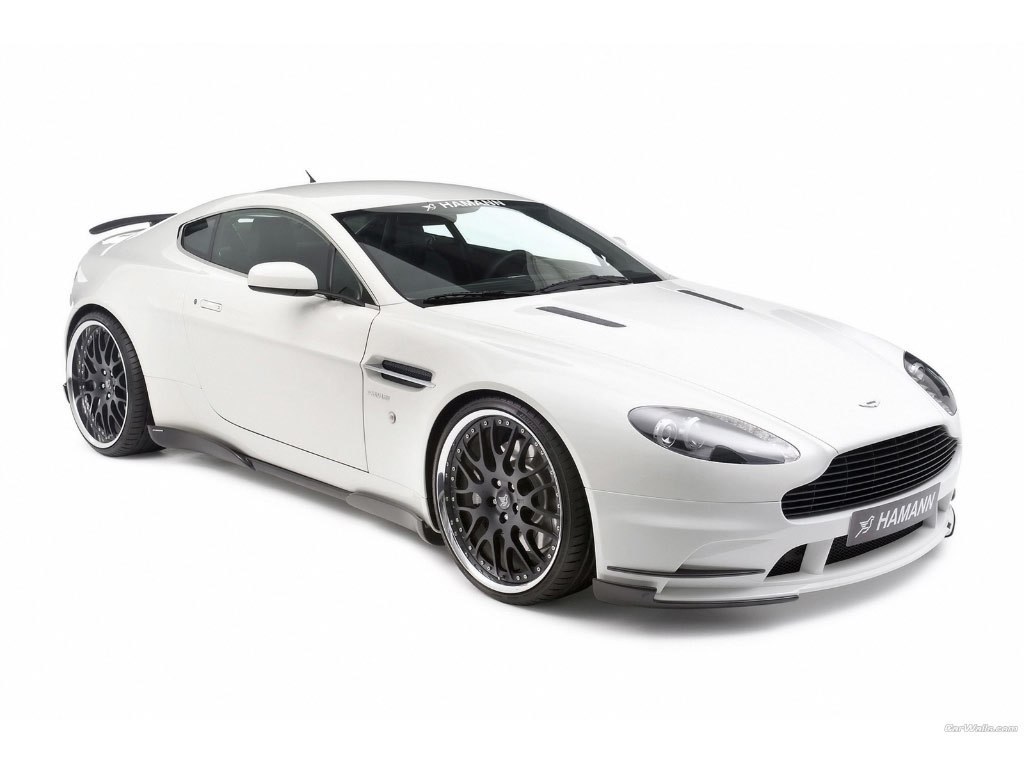 white hamann aston martin