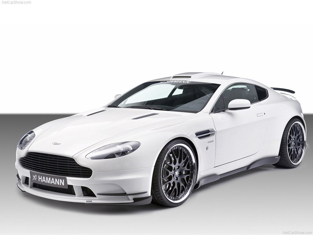 white hamann aston martin