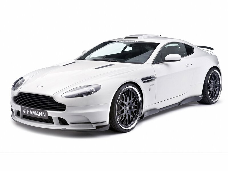 white hamann aston martin