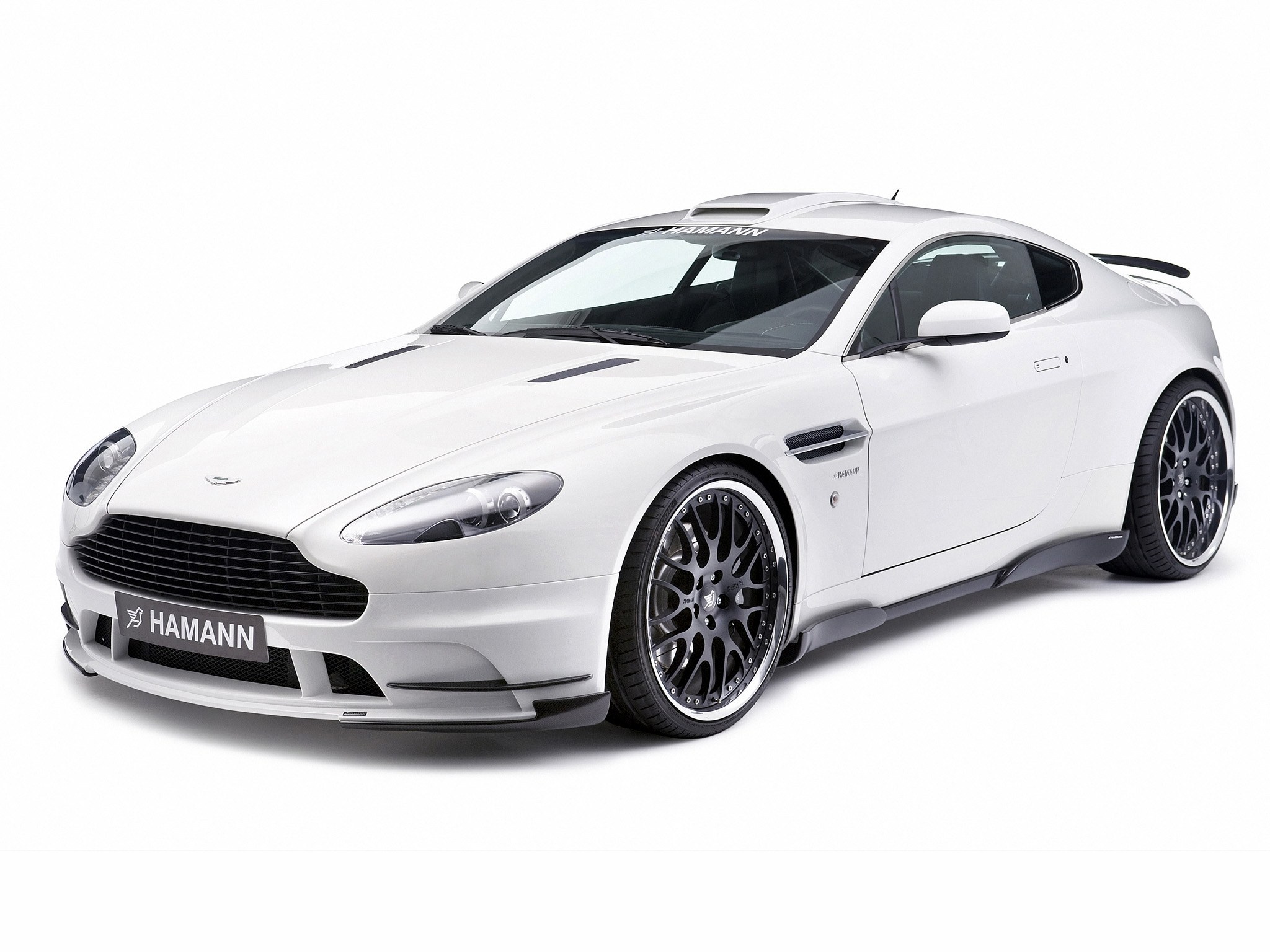 white hamann aston martin
