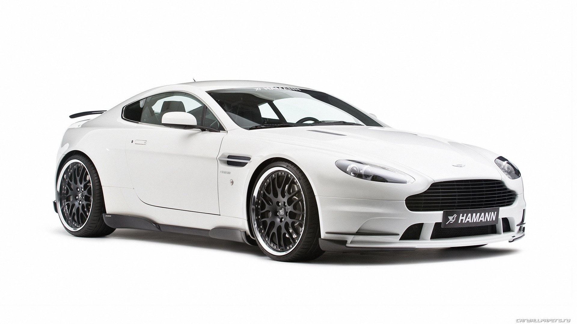 white hamann aston martin