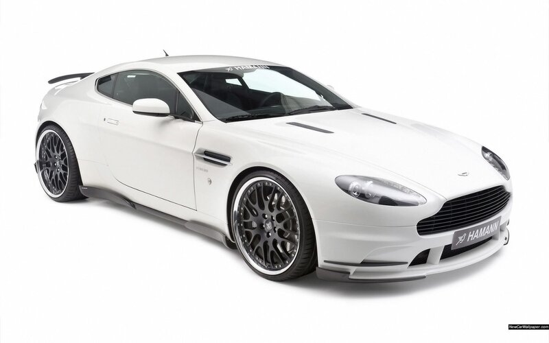 white hamann aston martin