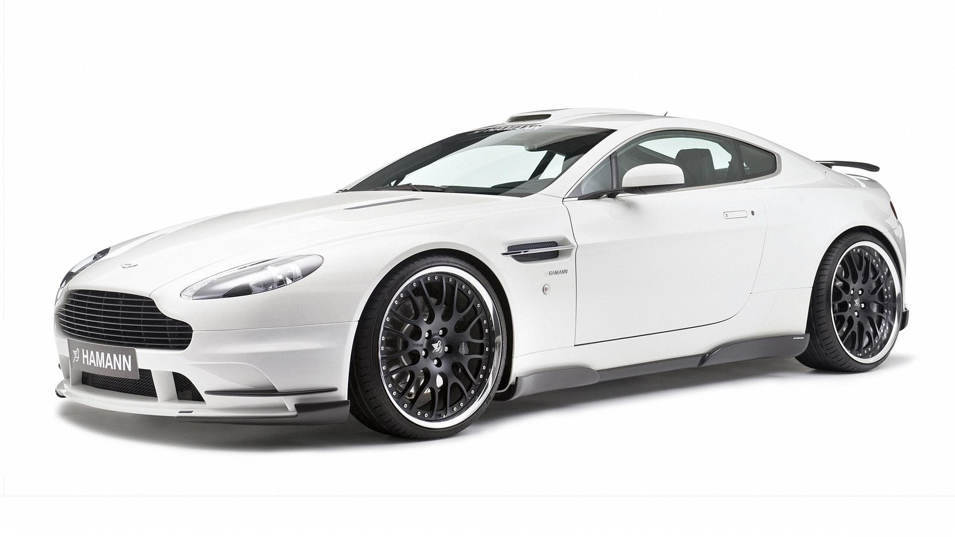 white hamann aston martin