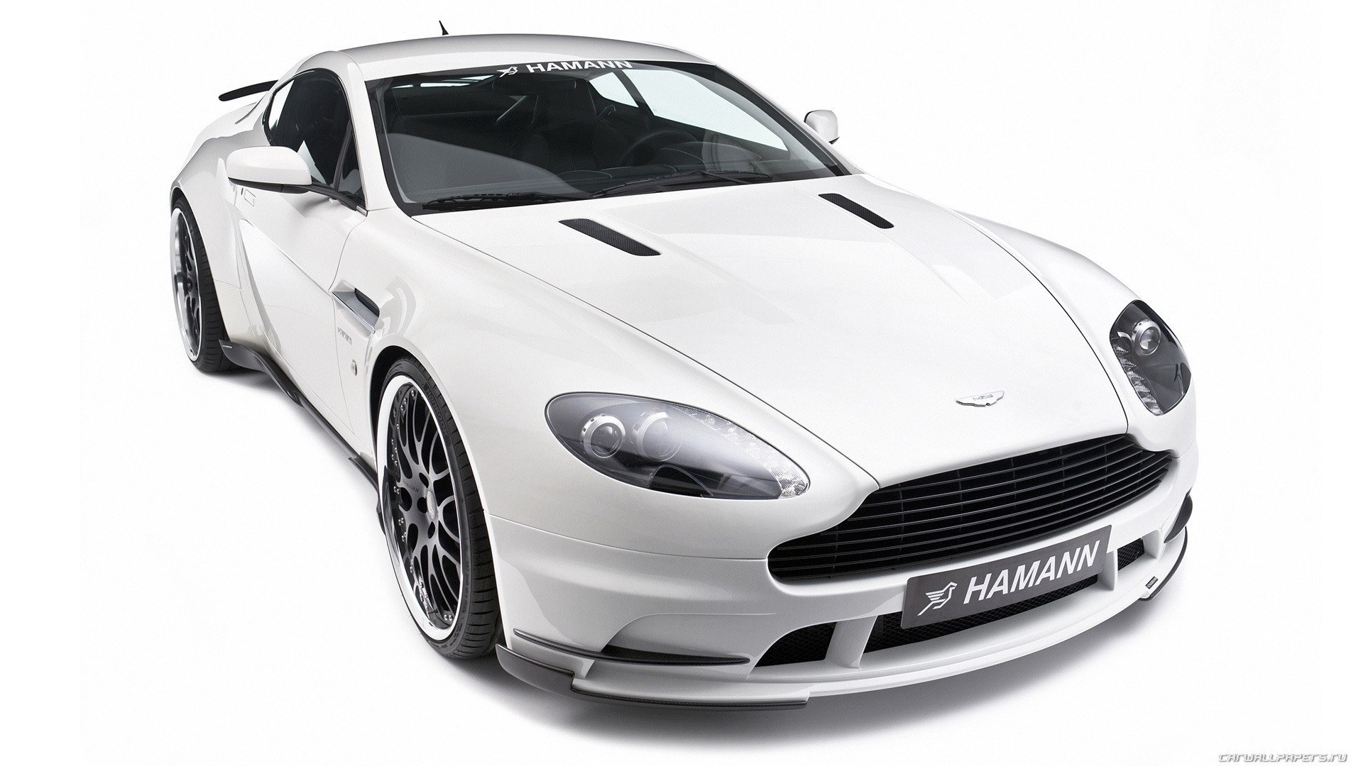 white hamann aston martin