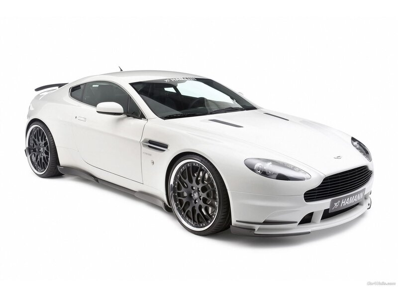 white hamann aston martin