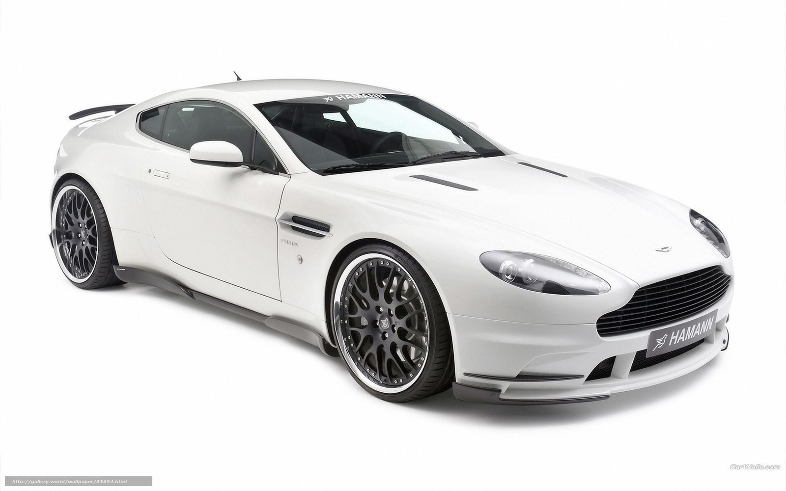 white hamann aston martin