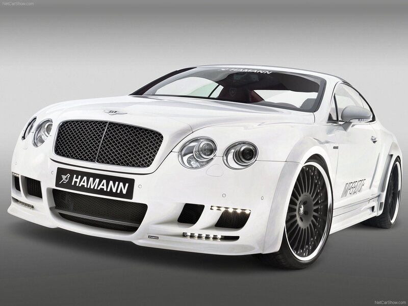 White Hamann Bentley Continental GT
