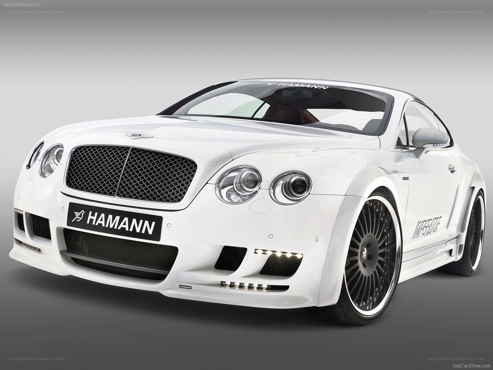 White Hamann Bentley Continental GT