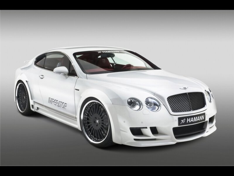 White Hamann Bentley Coupe