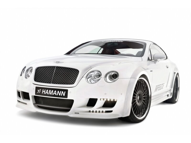 White Hamann Bentley Coupe